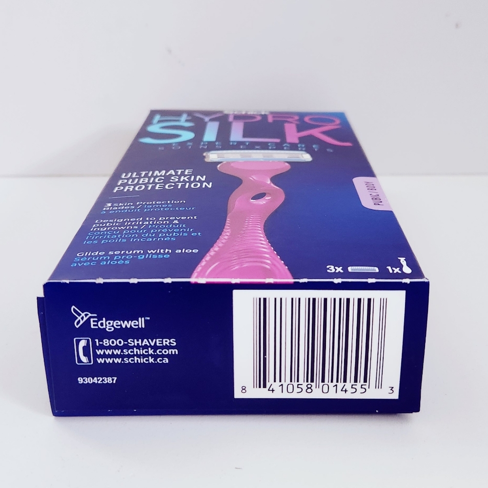 🐢2/$15 Schick Hydro Silk 3-Blade Razor + 3 Razor Blade Refills - Picture 5 of 13
